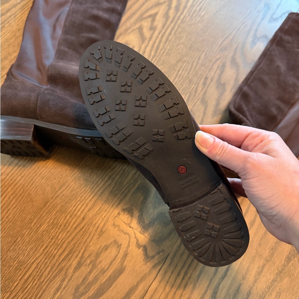 BLONDO
Exclusive Brown Suede Waterproof Velma Boots - Picture 8 of 12